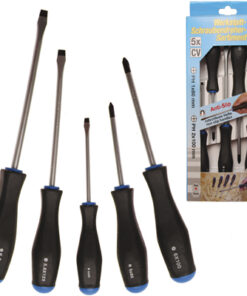 BGS csavarhúzó készlet, 5 részes (4mm, 5.5mm, 6.5mm, PH1, PH2)