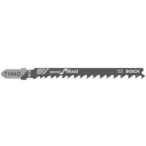 BOSCH T 144 D dekopírfűrészlap, fa, 3 db