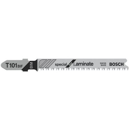 BOSCH T 101 BIF Dekopírfűrészlap laminált lapokhoz, 5 db