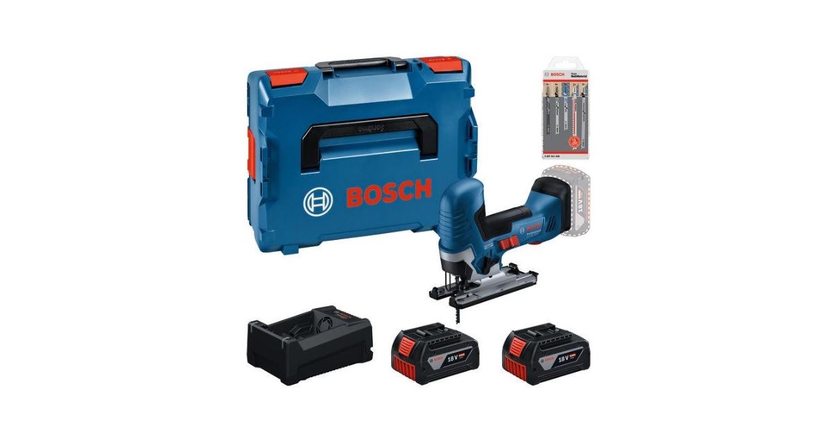 Akkus szúrófűrész GST 18V-125 S szett (2x18V 5Ah akkuval) Akkus szúrófűrész GST 18V-125 S szett (2x18V 5Ah akkuval)