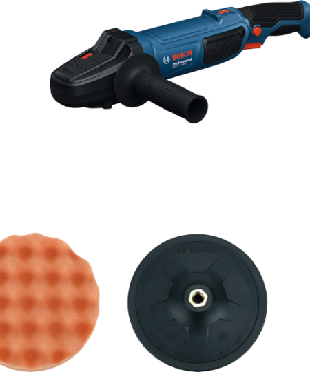 Bosch Professional GPO 11-180 S Polírozógép, 1100W, 180mm
