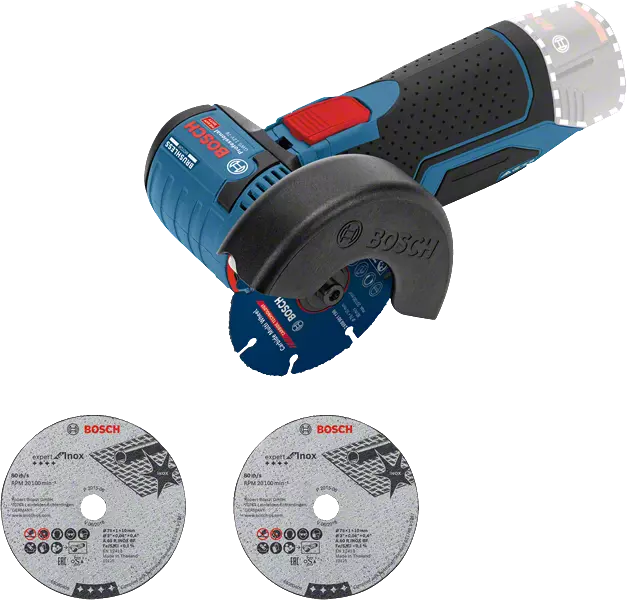 Bosch GWS 12V-76 Akkus Sarokcsiszoló, 12V, Solo