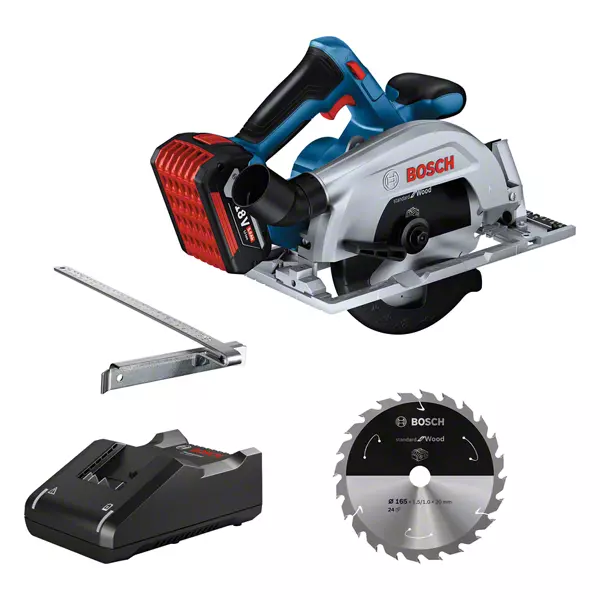 Bosch GKS 185-LI Akkus Körfűrész, 18V, Solo, L-BOXX