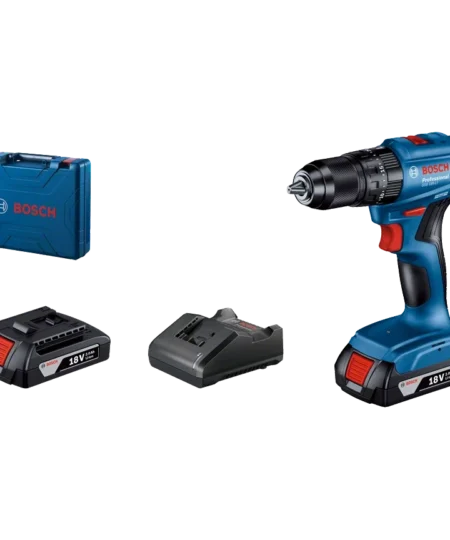 Bosch GSB 185-LI Akkus Ütvefúró-csavarozó, 18V, 50 Nm, 2x2Ah szett