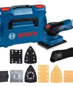 Bosch GSS 12V-13 Akkumulátoros Vibrációs Csiszoló, Solo, L-Boxx