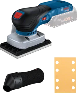 Bosch GSS 18V-13 Akkus Rezgőcsiszoló, SOLO (18V, Szénkefe Nélküli)