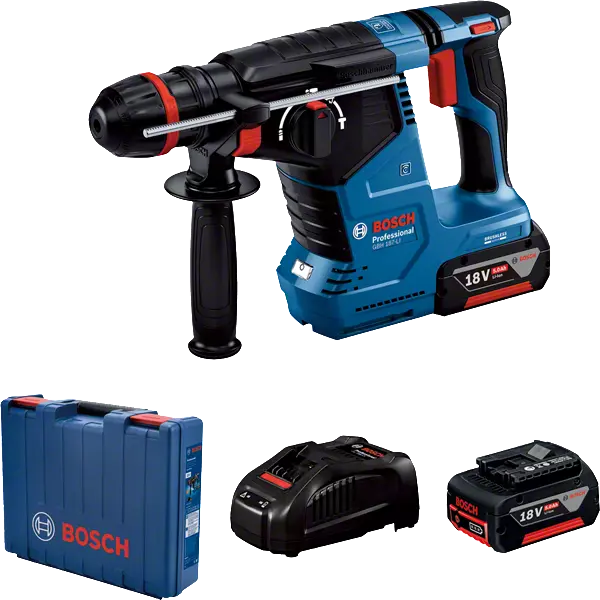 Bosch GBH 187-LI Akkus Fúrókalapács SDS-plus (2x5,0 Ah)