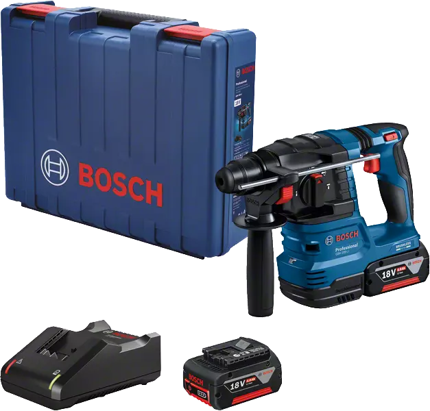 Bosch GBH 185-LI Akkus Fúrókalapács SDS-plus, 2x 4.0Ah Akkuval és Töltővel