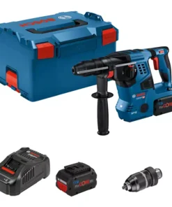 Bosch GBH 18V-28 CF Akkus Fúrókalapács, SDS-Plus, 2x8.0 Ah akkumulátorral, L-BOXX