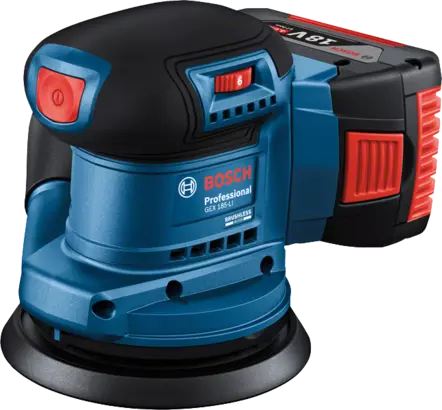 Bosch GEX 185-LI Akkus Excentercsiszoló 18V, 125mm