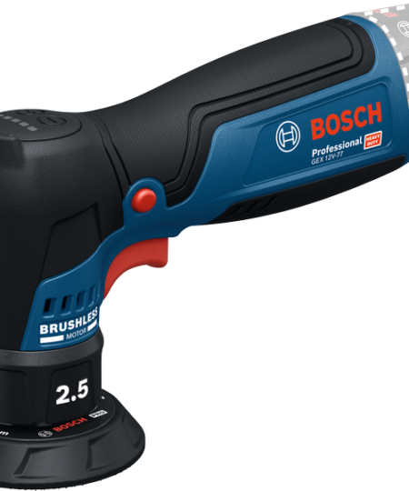 Bosch GEX 12V-77 Akkus Excentercsiszoló, 12V, 77 mm
