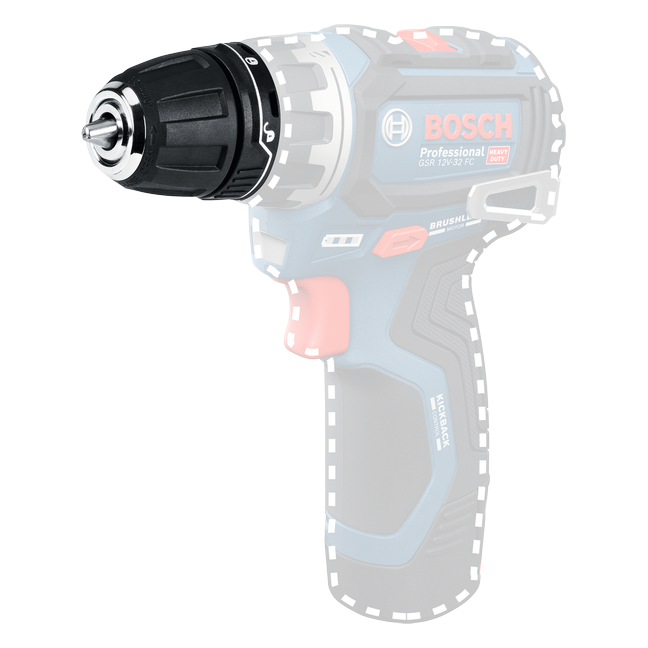 Bosch GFA 12-B FlexiClick fúrótokmány adapter 1-10 mm Bosch GFA 12-B FlexiClick fúrótokmány adapter 1-10 mm