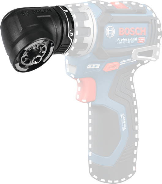 Bosch GFA 12-W FlexiClick Derékszögű Adapter Bosch GFA 12-W FlexiClick Derékszögű Adapter