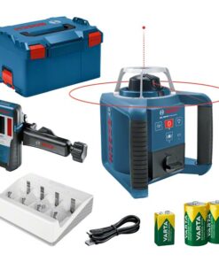 Bosch Professional GRL 300 HV Forgólézer L-BOXX-szal és LR 1 vevővel