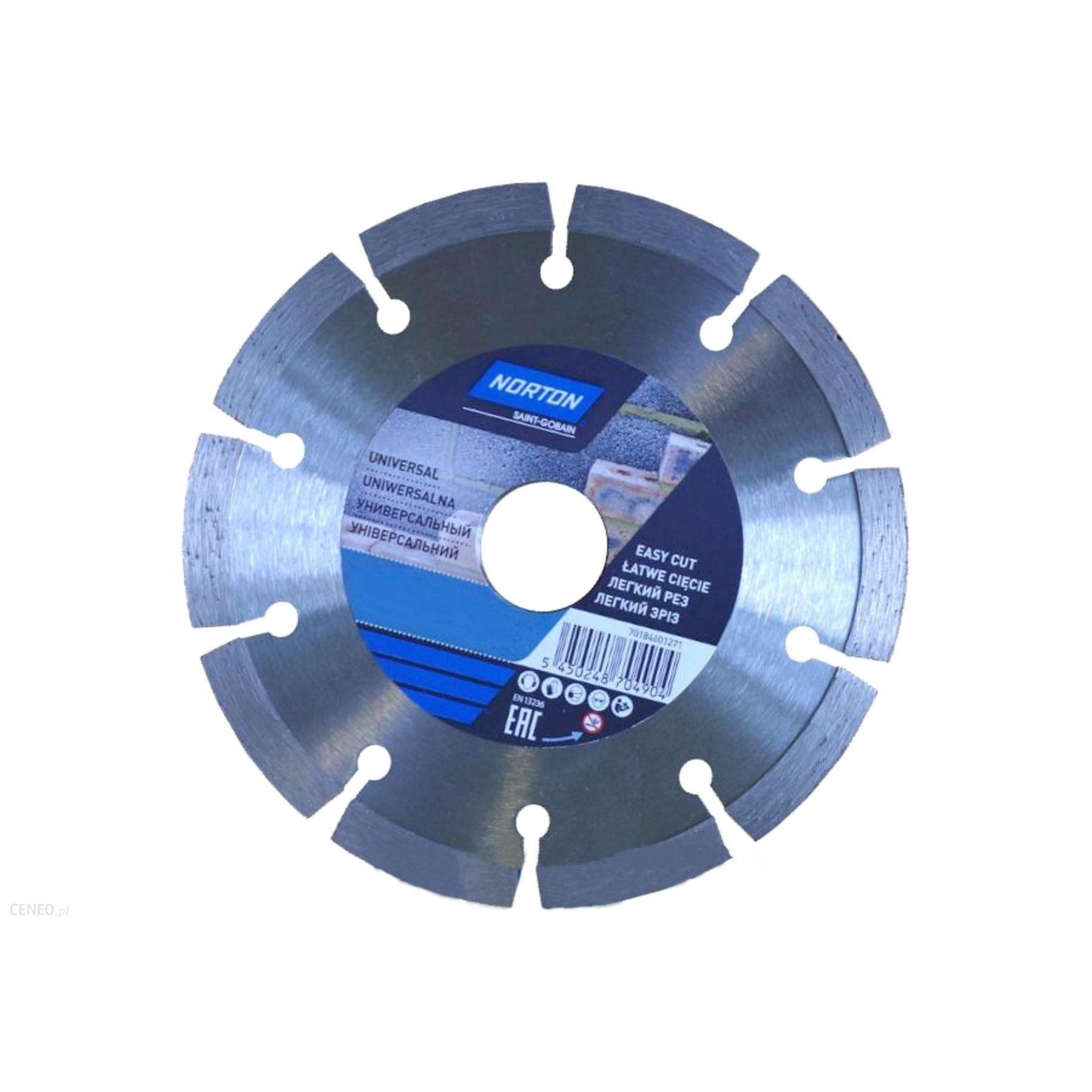 Norton Gyémánt Vágótárcsa Univerzális 115 mm és 125 mm Norton Gyémánt Vágótárcsa Univerzális 115 mm és 125 mm