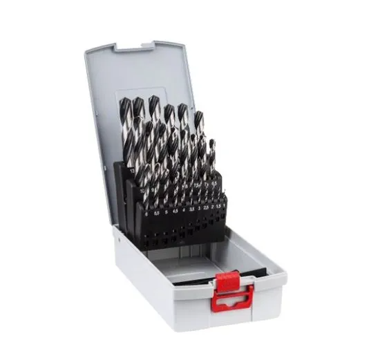 Bosch HSS PointTeQ fémfúró készlet, 25 részes, 1-13 mm Bosch HSS PointTeQ fémfúró készlet, 25 részes, 1-13 mm