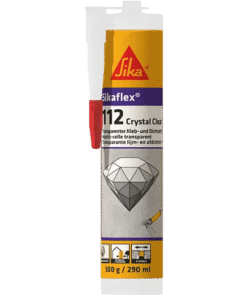 Sika Sikaflex-112 Crystal Clear univerzális ragasztó és tömítőanyag, 290 ml