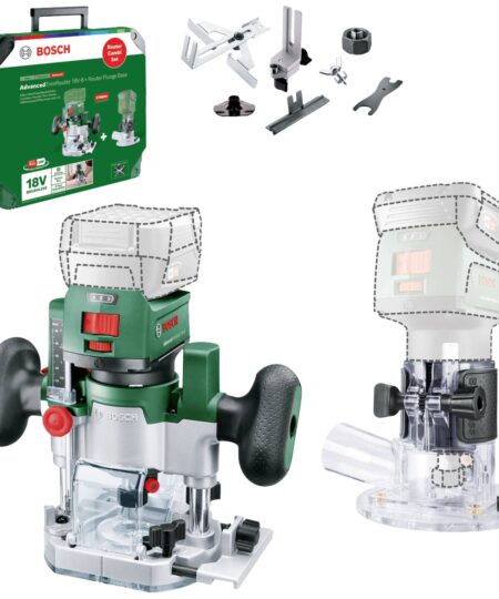 Bosch Zöld AdvancedTrimRouter akkus felsőmaró