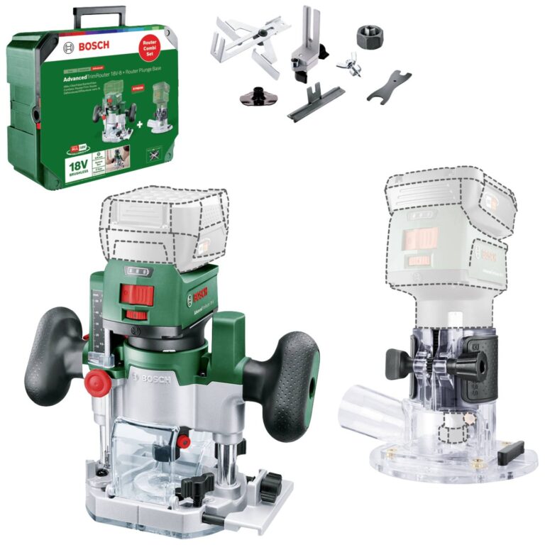 Bosch Zöld AdvancedTrimRouter akkus felsőmaró