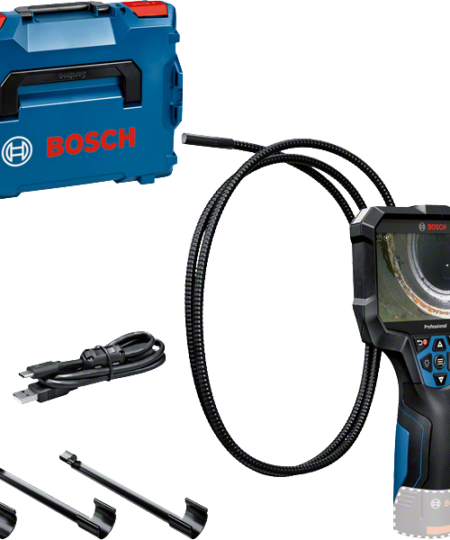 Bosch PRO GIC 12V-5-27 C inspekciós kamera 5"-os kijelzővel, L-BOXX-ban