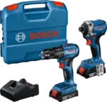 Bosch Professional GDR 18V-215 és GSB 185-LI Akkus Kombinált Szett 2x2,0Ah Akkuval