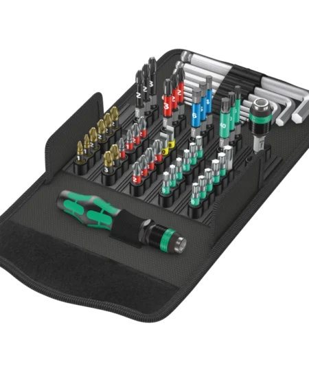 Wera Kraftform Kompakt 100 Bit és Imbuszkulcs Készlet (52 részes | Impaktor & Hex-Plus)
