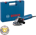 Bosch GWS 12-125 Professional sarokcsiszoló 1200 W, 125 mm tárcsaátmérővel, kofferben