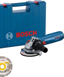 Bosch GWS 12-125 Professional sarokcsiszoló 1200 W, 125 mm tárcsaátmérővel, kofferben