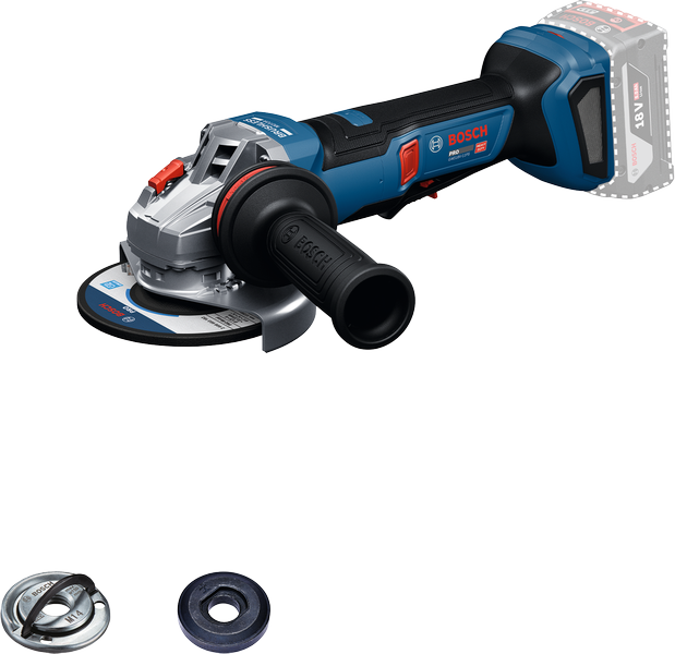 Bosch GWS18V-11PS Akkus sarokcsiszoló, 18V