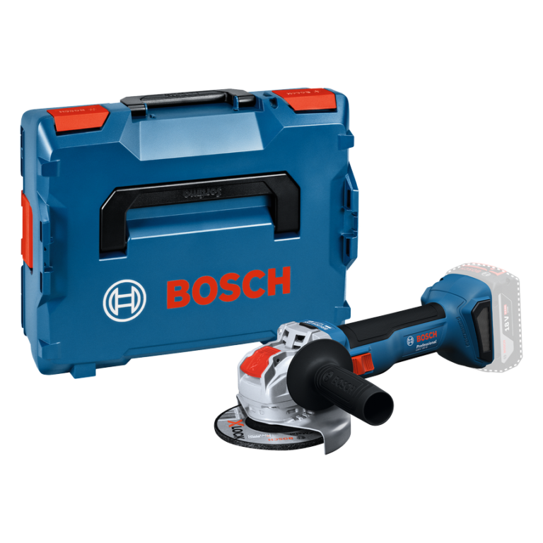 Bosch GWX 18V-8 Akkus Sarokcsiszoló, 18V, 125 mm, X-LOCK (L-BOXX 136)