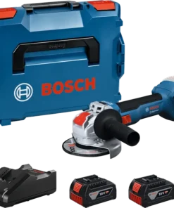 Bosch PRO GWX 18V-8 Akkus Sarokcsiszoló, 18V, 125mm, X-LOCK, L-BOXX-ban
