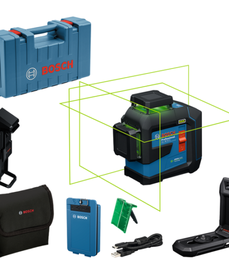 Bosch GLL 80-33 G 360°-os Zöld Vonallézer IP65