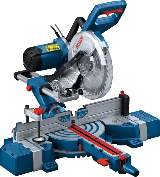 Bosch GCM 254 D Professional Lehúzó Gérvágó Fűrész 1800W 254mm