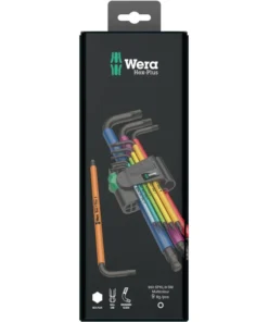 Wera 950 SPKL/9 SM N Multicolour Hex-Plus imbuszkulcs készlet, 9 részes (1.5-10 mm)