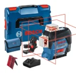 Bosch GLL 3-80 C Professional 3x360° Akkus Lézerszintező Szett L-BOXX-szal