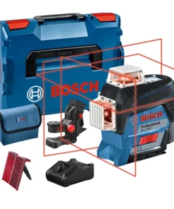 Bosch GLL 3-80 C Professional 3x360° Akkus Lézerszintező Szett L-BOXX-szal