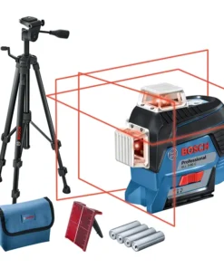 Bosch GLL 3-80 C Professional Lézerszintező Készlet BT 150 Állvánnyal