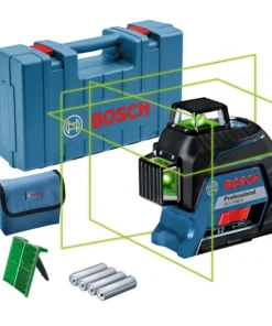 Bosch GLL 3-80 G Professional 3x360° Zöld Lézeres Szintező