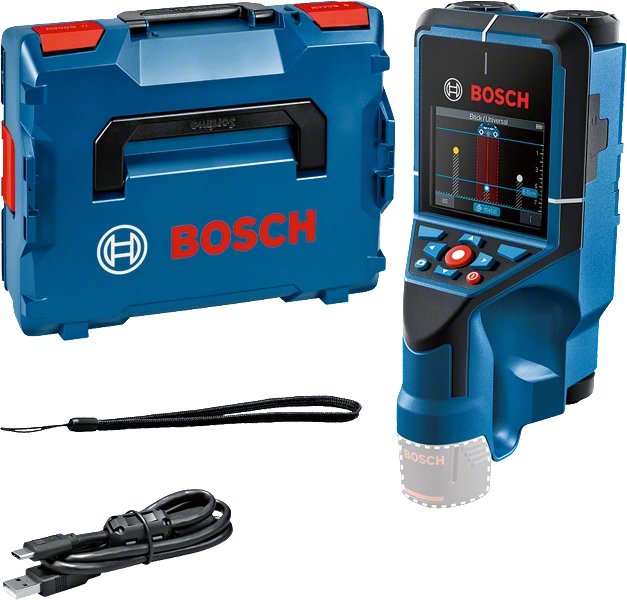 Bosch D-Tect 200 C Professional Radaros Fali Detektor, 200 mm mélység (L-BOXX-szal)