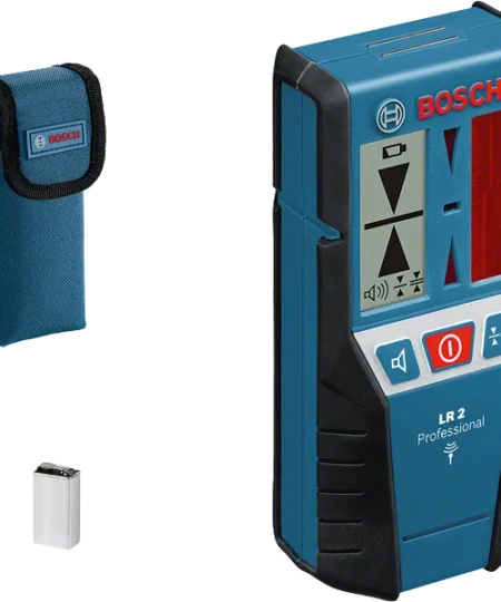 Bosch LR6 Lézeres Vevő AA Elemekkel