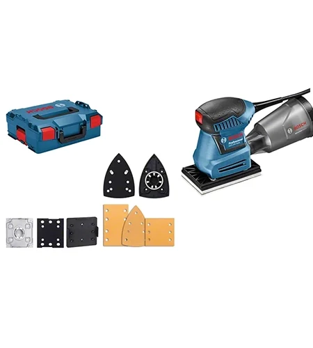 Bosch GSS 160 Multi rezgőcsiszoló, 180W, L-BOXX-szal