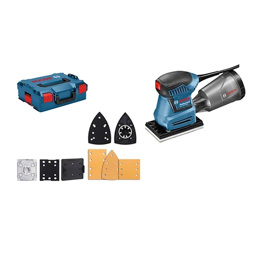 Bosch GSS 160 Multi rezgőcsiszoló, 180W, L-BOXX-szal