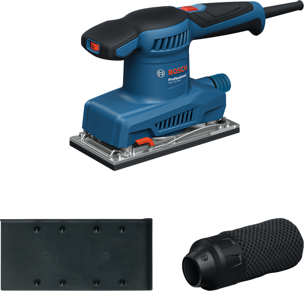 Bosch PRO GSS 20-18 A rezgőcsiszoló, 200W, 230V Bosch PRO GSS 20-18 A rezgőcsiszoló, 200W, 230V