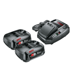 Bosch 18V Akkumulátor Indítószett – 2x 2,5 Ah PBA Akku + AL 1830 CV Töltő