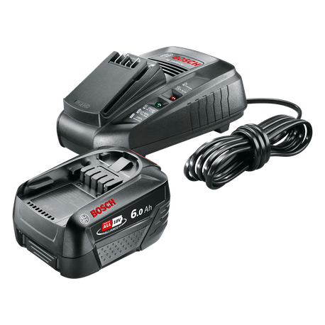 Bosch 18V POWER FOR ALL 6.0 Ah Akkumulátor és AL 1830 CV Töltő Szett