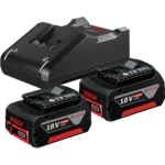 Bosch 18V Akkumulátor és Töltő Szett (2x GBA 18V 4.0Ah, GAL 18V-40)
