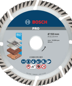 Bosch Gyémánt vágótárcsa PRO Multi Material, 125 x 22,23 mm