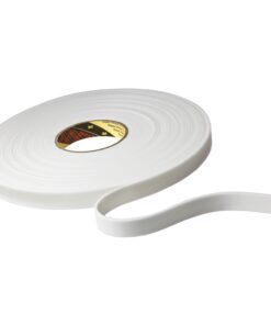 3M VHB 4959 F Kétoldalas Ragasztószalag, 3 mm x 25 mm x 16,5 m, Fehér