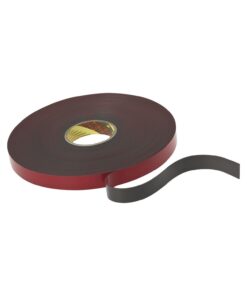 3M VHB 4655 F Kétoldalas Ragasztószalag, 1,5mm x 12mm x 33m, Sötétszürke