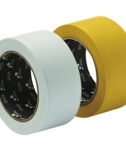 Építőipari PVC ragasztószalag, 30 mm x 33 m, sárga